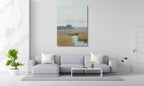 Giclee on Canvas-Modern Autumn Creek Landscape Artwork 423319 image 5