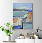 36x48 abstract oil painting on canvas 72071009 image 1