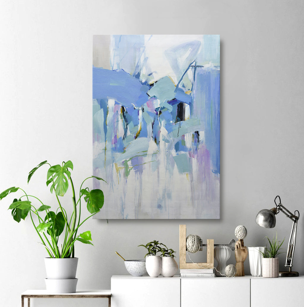 40x60 Large abstract oil painting on canvas 81962601 image 1