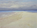 36x48  oil painting of white sand beach and ocean waves 72071032 image 0