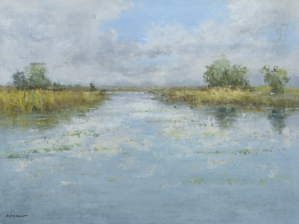 Giclee on Canvas-Marsh Landscape 81911409 image 0