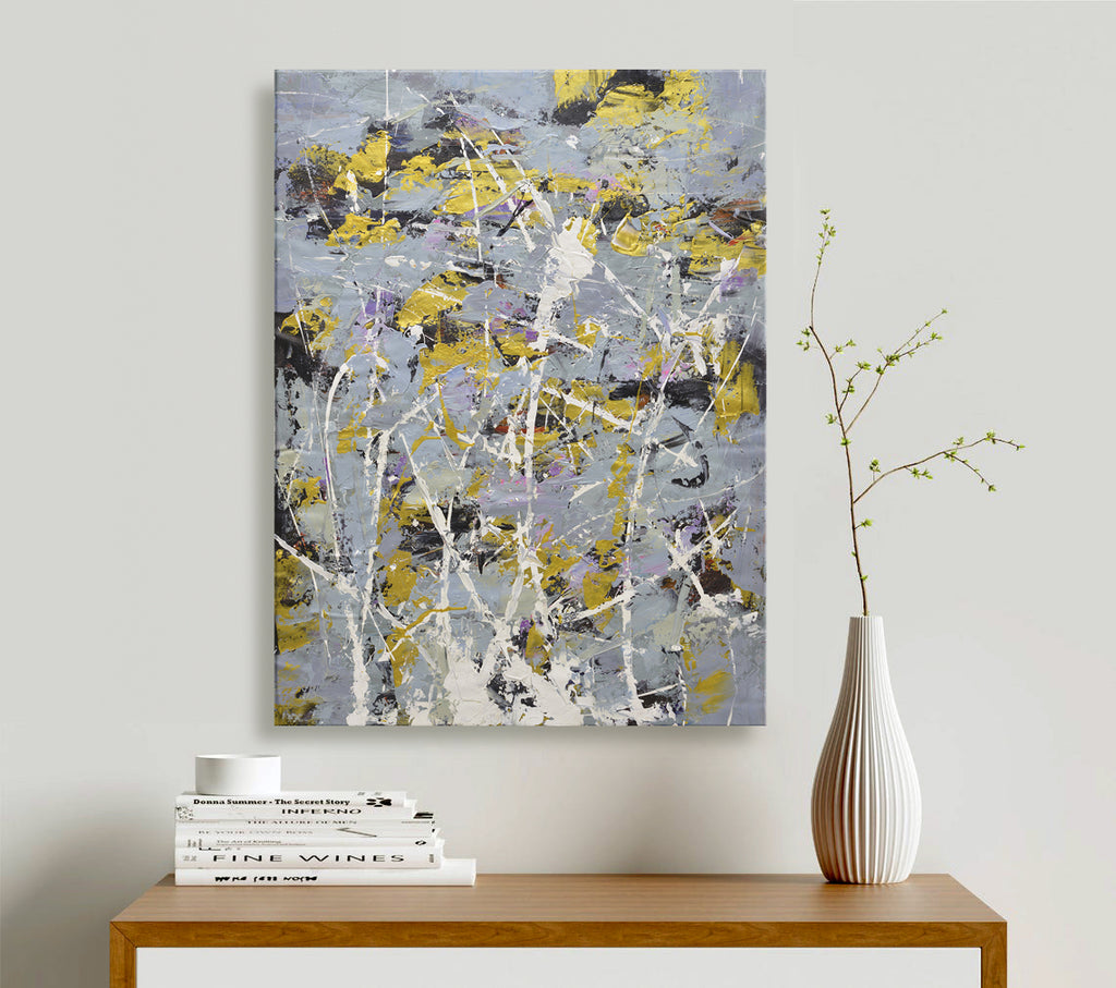 36x48 abstract oil painting on canvas 72071004 image 1