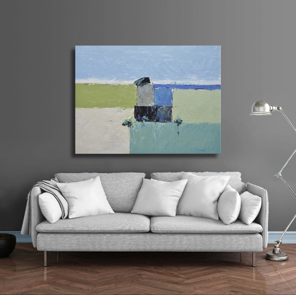 36x48 abstract oil painting on canvas 72071001 image 1