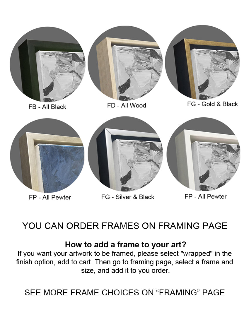 16x16 abstract oil painting on canvas with grays and blue 22071001 image 2