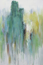 24x36 abstract oil painting on canvas with lots of details 41980201 image 0