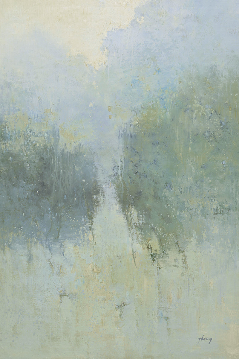 24x36 oil painting on canvas of modern landscape by J zhang 4181105 image 0