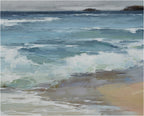 Giclee on Canvas-Modern Beach Ocean Wave Artwork 823708 image 2