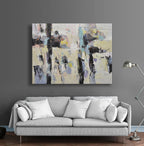 copy of 36x48 abstract oil painting on canvas 72071017B image 1