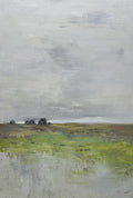 40x60 Large abstract oil painting of field on canvas 81941013 image 0