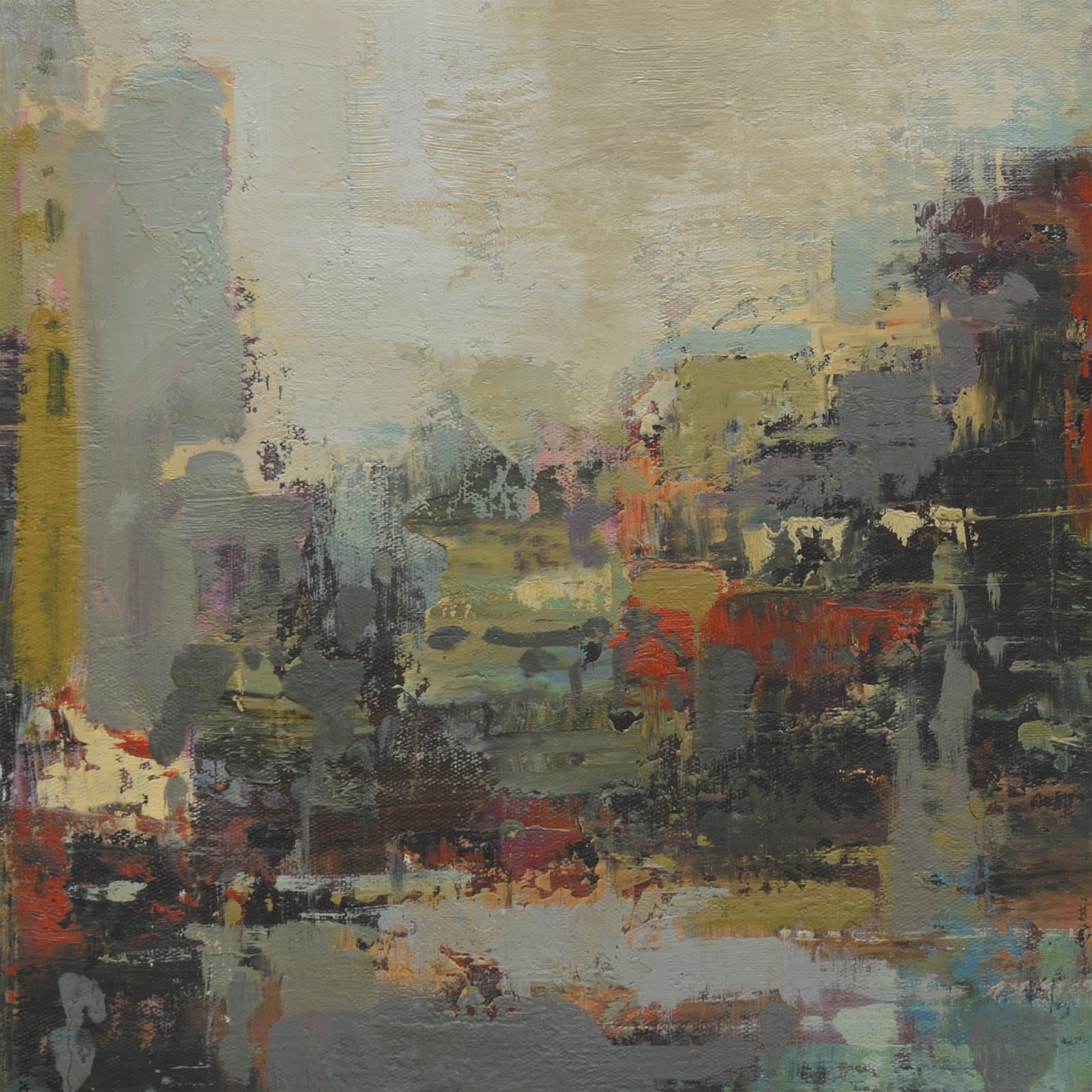 Giclee on Canvas-Modern Abstract Piece 81901503 image 1