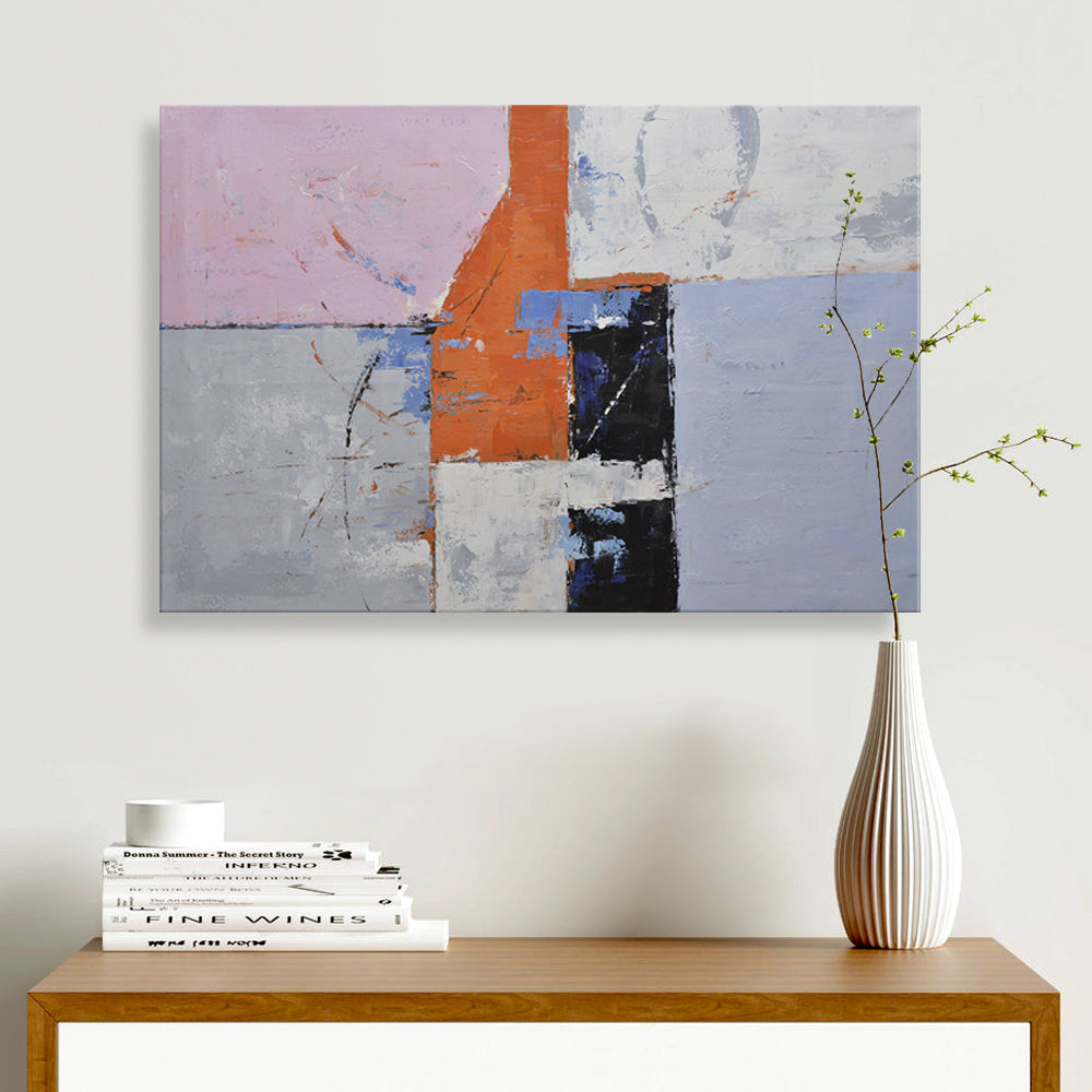 40x60 Large abstract oil painting on canvas 919100605 image 1