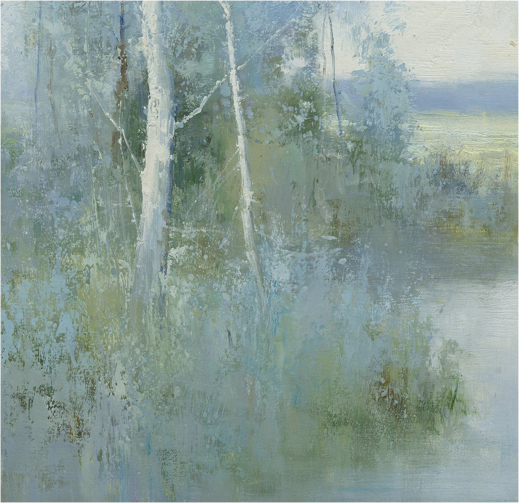Giclee on Canvas-Modern Tree Marsh Landscape Artwork 821704 image 2