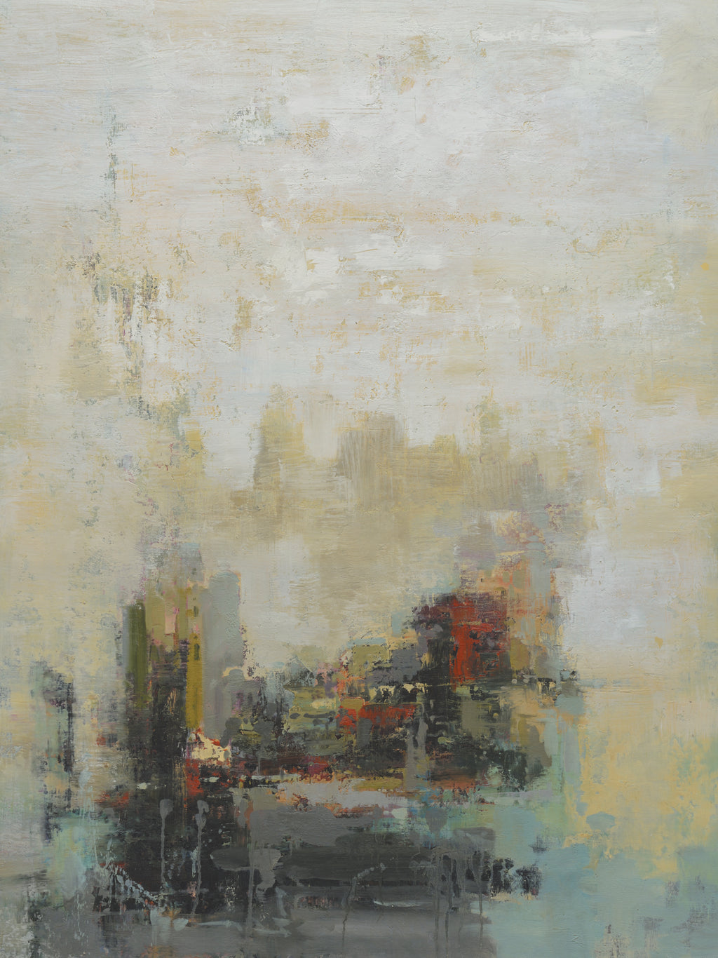 Giclee on Canvas-Modern Abstract Piece 81901503 image 0